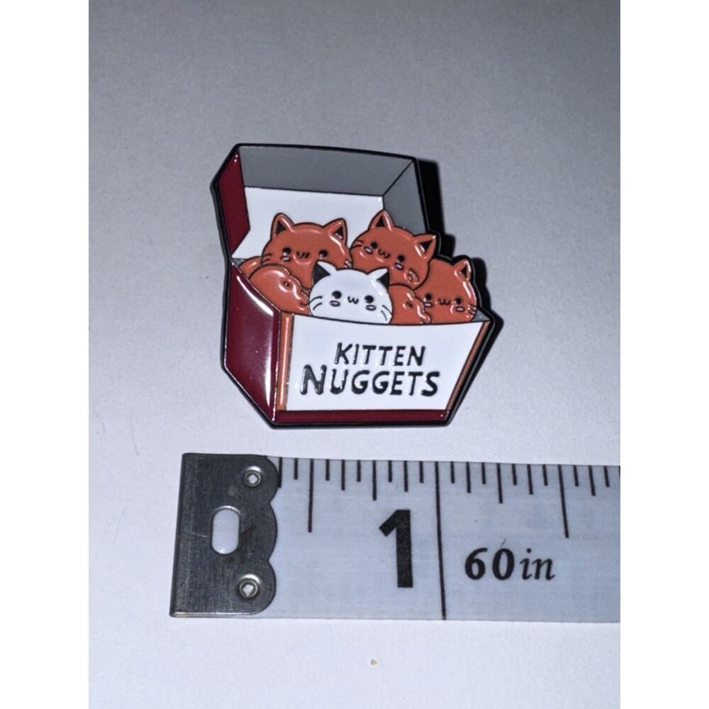 Kitten Nuggets Cat Kitten Pin Brooch